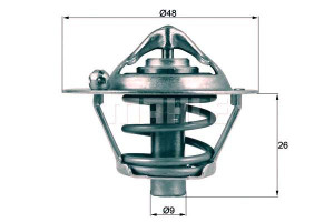 Termostat Ford Mazda Volvo Mahle