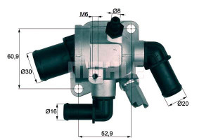 Termostat Fiat 88c 1,3jtd 05- Mahle