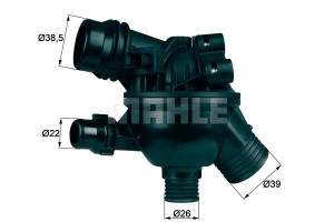 Termostat Bmw 102c E60 E90 2,0 Mahle