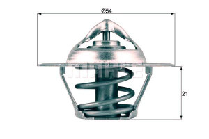 Termostat Vw 83c Seat Skoda 1,4 16v Mahle