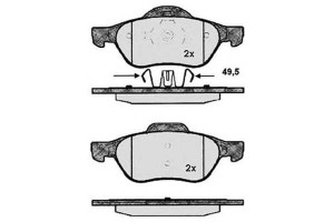Klocki Hamulcowe Renault Scenic 05- Maff