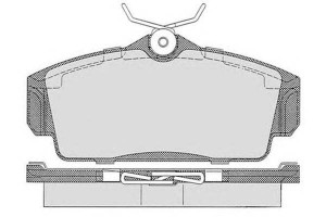 Klocki Hamulcowe Nissan Primera P11 Maff