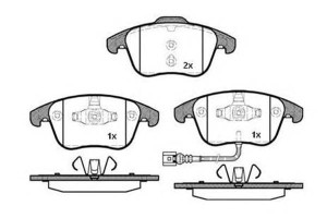 Klocki Hamulcowe Vw Tiguan 2.0d 07- Maff
