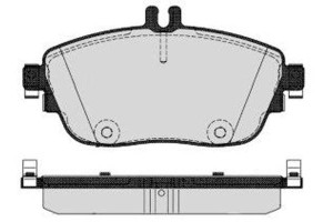 Klocki Hamulcowe Mercedes A 12- Prz Maff