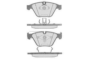Klocki Hamulcowe Bmw 5 E60 F10 F11 Maff