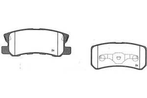 Klocki Hamulcowe Citroen C4 Asx Maff