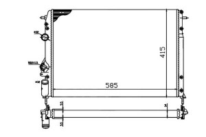 Chłodnica Silnika Depo 7700429769 180000n Rt2266 R