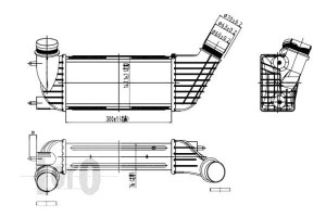 Intercooler Depo 0384j9 1440068680 0384n6 14400942