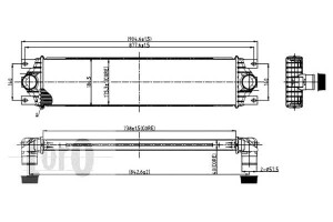Intercooler Depo 2147000qaa 93179776 7701057121 44