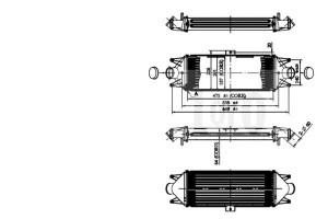 Intercooler Depo 5801313640 504084140 504086501 99