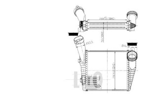 Intercooler Depo 7l6145803c 7l0145803a 7l6145803e