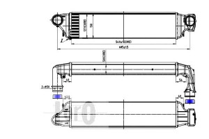 Intercooler Bmw 3 E46 Depo