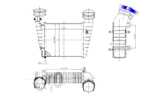 Intercooler Vw Passat Depo
