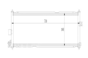Skraplacz Depo 92100bm400 92110bm400 072390n Dn520