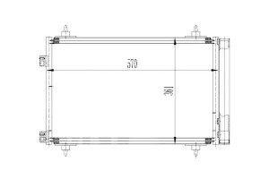 Skraplacz Klimatyzacji Citroen C4 04-09 P 307 308