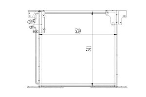 Skraplacz Klimatyzacji Mercedes V-class Vito Depo