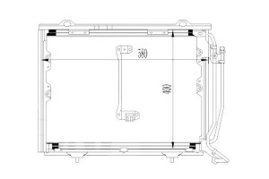 Skraplacz Klimatyzacji Mercedes C-class W202 - Dep