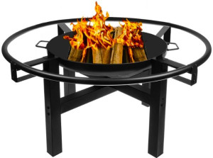 Grill Ogrodowy Palenisko 5w1 + Maty Teflonowe + Narzędzia Do Grillowania