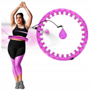 HMS Hula Hop Odchudzające Z Wypustkami i Obciążnikiem Plus Size