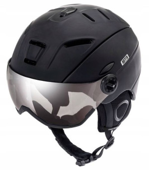 METEOR Kask Narciarski Snowboardowy Z Szybką