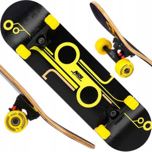 NILS Deskorolka Deska Klasyczna Drewniana Skateboard