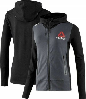 REEBOK Damska Bluza Sportowa Z Kapturem UFC