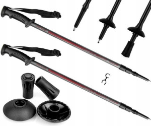 SPOKEY Kije Kijki Trekkingowe Anti-Shock 105-135 cm