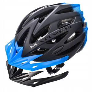 METEOR Kask Rowerowy Regulowany z Daszkiem