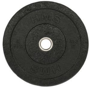 HMS Talerz Olimpijski Gumowany Obciążenie 5 kg