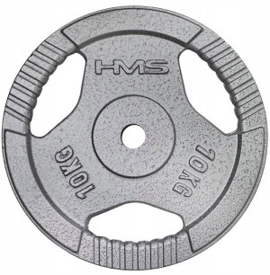 HMS Obciążenie Żeliwne Talerz Hammertone 10 kg