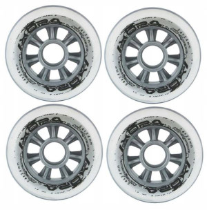 NILS Zestaw 4x Kółka Kauczukowe 84 mm Do Rolek