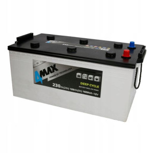 Akumulator 4MAX 230Ah L+ DEEP-CYCLE BAT230/1600L/D