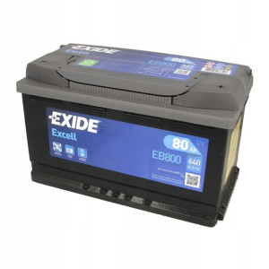 Akumulator EXIDE EXCELL 80Ah 640A P+