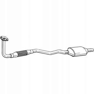 Katalizator OPEL ASTRA G 1.6 02.98-09.00 BOSAL BOS