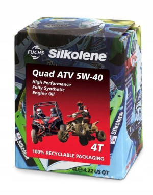 Olej do silników 4T SAE 5W40 SILKOLENE QUAD ATV 4l