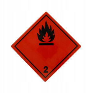 Tablica informacyjna, ADR Nr 2,1 CARGOPARTS CARGO-