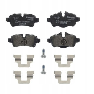 Klocki BREMBO Xtra Tył MINI R56, R57, R58, R59, CL