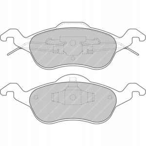 Klocki FERODO DS2500 FCP1318H FORD Focus I przód