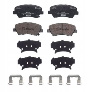 Klocki tuning BREMBO przód HYUNDAI ELANTRA, EQUUS