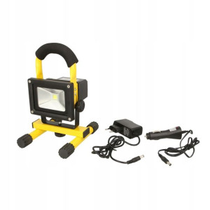 Przenośna lampa LED 10W 4400mAh IP65 12/230V