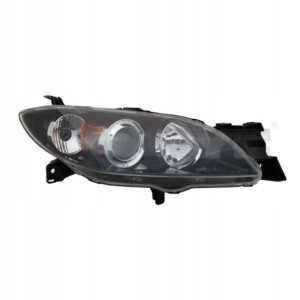 Reflektor Lampa L MAZDA 3 TYC 20-0460-05-2 (H7/HB3