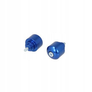 Końcówki kierownicy M6x45 Niebieski HONDA CB, CBF,