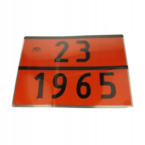 Tablica wyróżniająca ADR 23/1965 LPG CARGOPARTS CA