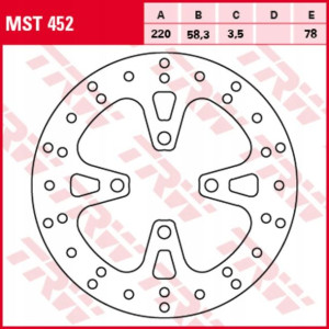 Tarcza przód HONDA NSC, PCX 110 (Vision)/125/150/5