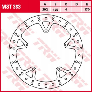 Tarcza przód YAMAHA YZF-R125 125 2008- stała Lucas