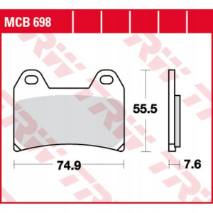 Klocki hamulcowe przód/tył HONDA CBF CBR VFR 600/8