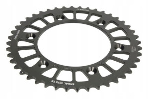 Zębatka tylna aluminium JT 520 JTA210,44BLK