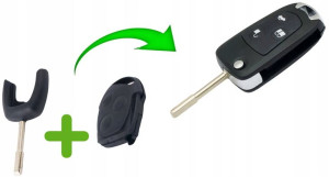 Ford Focus Mondeo Fiesta Kluczyk Pilot Obudowa Scyzoryk 3 Przyciski