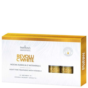 Farmona REVOLU C WHITE Nocna kuracja z witaminą C 5x5ml.
