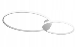 Nowoczesna lampa sufitowa OXYGEN II LARGE LED PLAFON ring 89cm Wobako